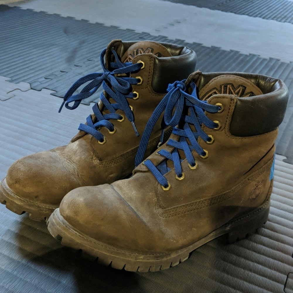 AUTHENTIC TIMBERLAND workboots brown
